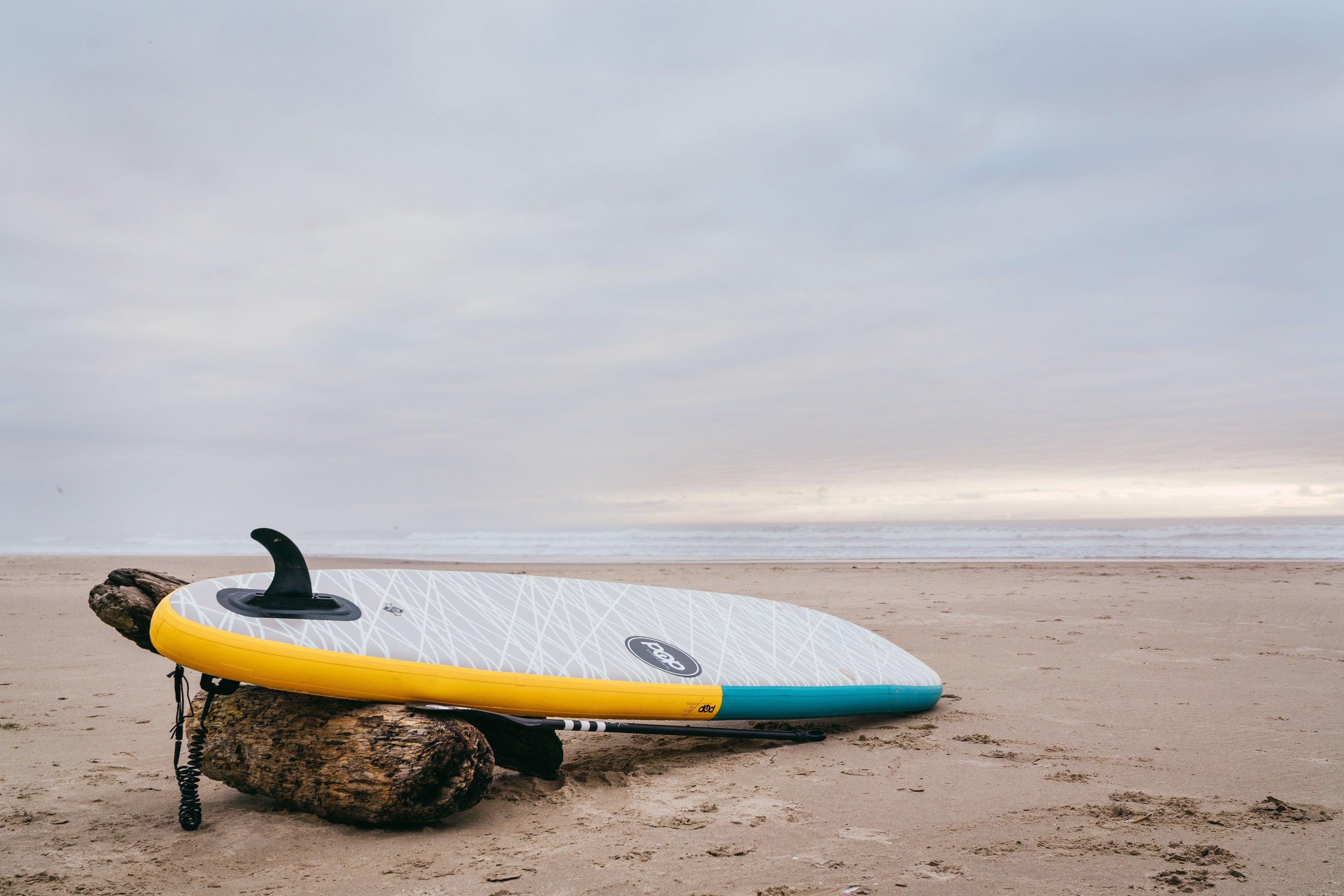 11"0 PopUp Yellow/Turquoise - Canadian Board Company